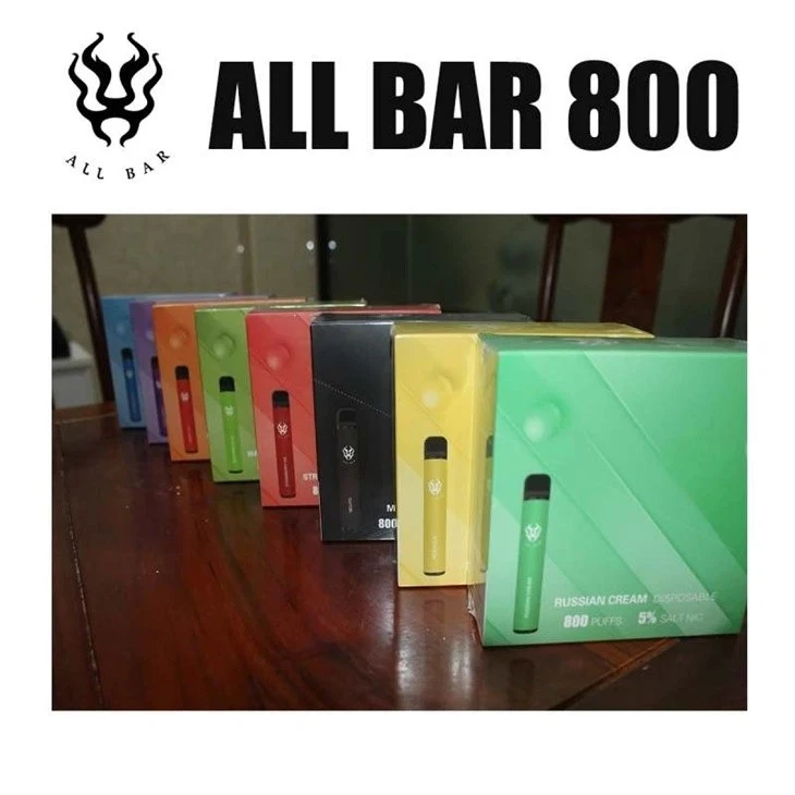 ALL BAR 800 Disposable Electronic Cigarette factory